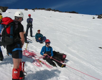 Belay Stance 1