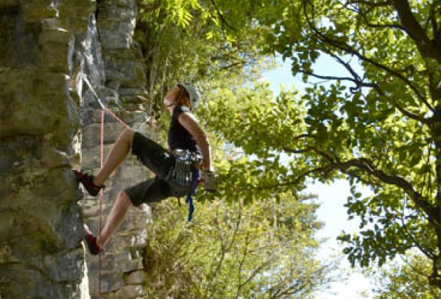 Jackie Takes Break before the Crux CS3